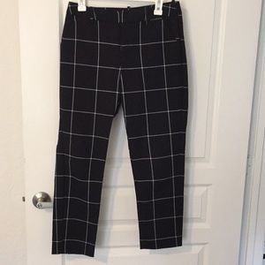 Merona black and white dress pant.